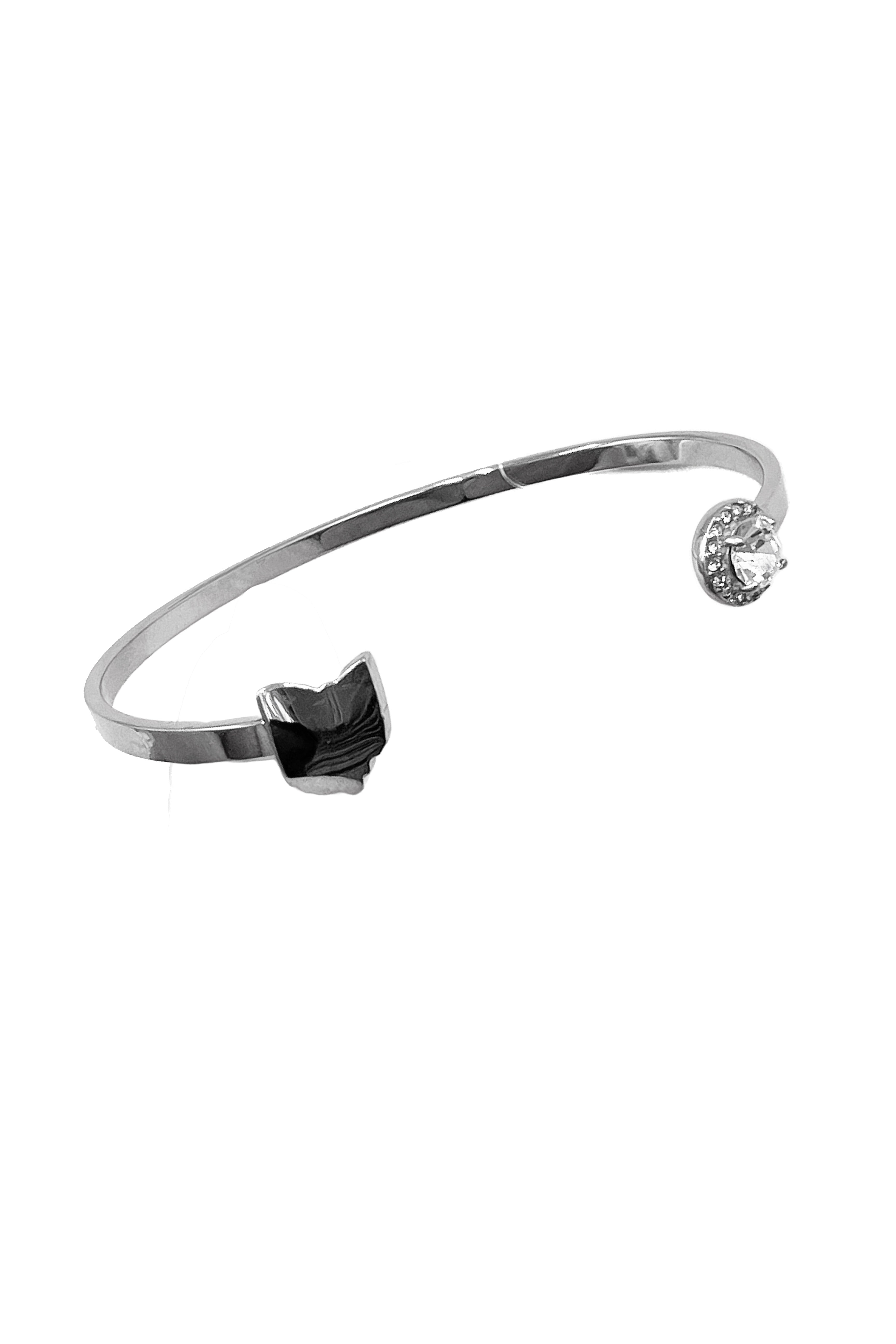 Buy Silver Bracelets & Bangles for Women by Lecalla Online | Ajio.com